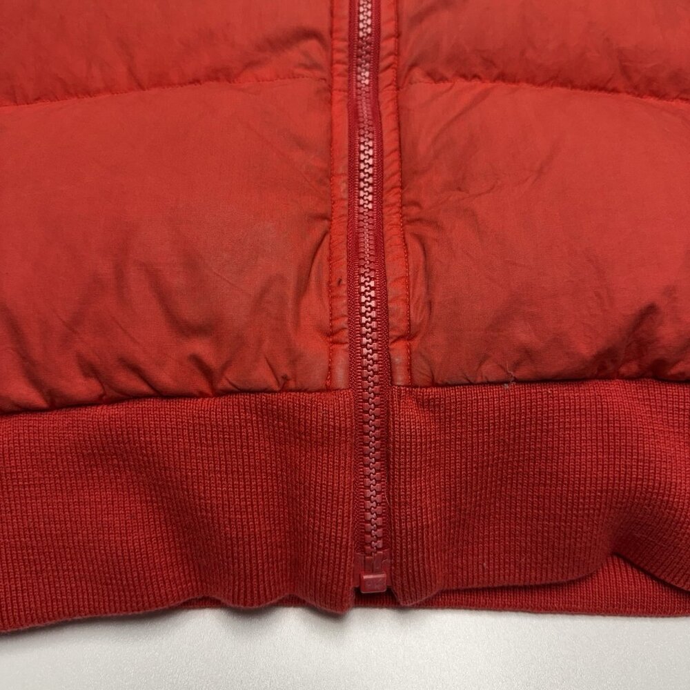 Vintage Ellesse Reversible Jacket Mens Medium 20x24.5 Red Bomber - Picture 10 of 16